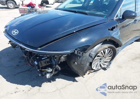 2025 Hyundai Sonata Hybrid Limited from USA, damaged, VIN KMHL54JJ4SA116730